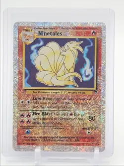 NINETALES 2002 POKEMON LEGENDARY COLLECTION RARE REVERSE HOLO 17/110 Q5677 - Image 1
