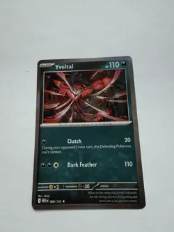 Pokemon Yveltal 088/132 Holo Rare ME01 Mega Evolution NM - Image 5