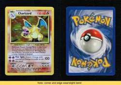 Charizard Holo Pokemon Base Set #4 1999 READ - Image 3