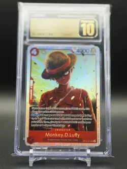 Monkey.D.Luffy One Piece OP12-015 CGC 10 Pristine - Image 1