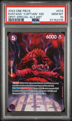 2024 ONE PIECE 500 YEARS IN THE FUTURE SPECIAL AA EUSTASS “CAPTAIN” KID PSA 10 - Image 1