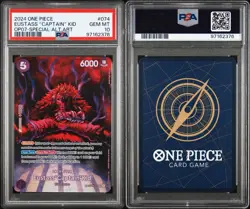 2024 ONE PIECE 500 YEARS IN THE FUTURE SPECIAL AA EUSTASS “CAPTAIN” KID PSA 10 - Image 3