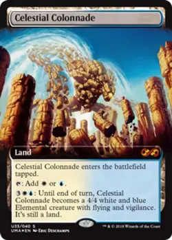 MTG Celestial Colonnade - Foil - Box Topper, NM-Mint, English Ultimate Masters - Image 1