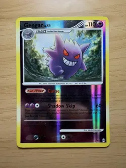 Pokemon Gengar TCG Reverse Holo Rare Card 16/99 Platinum Arceus 2009 LP - Image 1