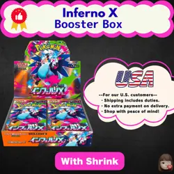 [Sealed] Inferno X Booster Box Pokemon Card Game Mega M2 Japanese w/shrink - Image 2