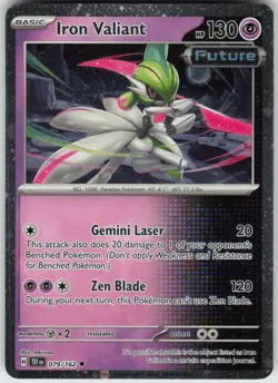 Holo Foil Iron Valiant - (Cosmos Holo) 079/162 Uncommon Miscellaneous Cards & Pr - Image 1
