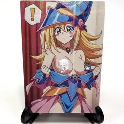 Yu-Gi-Oh! Dark Magician Girl Sexy Anime Waifu Girl Goddess Story Holo Art Card - Image 2