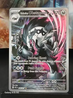Galarian Obstagoon 245/217 Me03 English Ascended Heroes Pokemon Card - Image 2