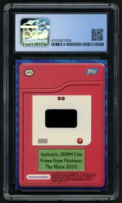 Pokemon Topps Authentic Film Frame Card 2000 Pokemon the Movie: 2000 CGC 7.5 - Image 2