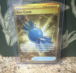 Rare Candy 256/198 SV01 Scarlet & Violet Gold Secret Rare Foil Trainer Card - Image 1