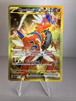 Koraidon EX 254/198 SV01 Hyper Rare Card Near Mint Condition - Image 1