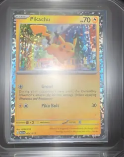Pokemon Cards McDonald’s 2023 Match Battle PIKACHU 006/015 - Image 1