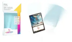 Gamegenic Clear Soft Card Sleeves Standard Size 100ct 67x94mm - Image 2