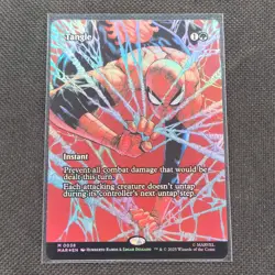 Tangle - 0038 - M - Borderless - Foil - Marvel's Spider-Man - MTG - NM/M - Image 1