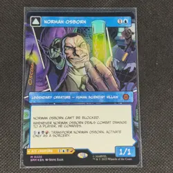 Norman Osborn - 0220 - M - Borderless - Foil - Marvel's Spider-Man - MTG - NM/M - Image 1