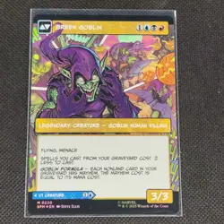 Norman Osborn - 0220 - M - Borderless - Foil - Marvel's Spider-Man - MTG - NM/M - Image 2