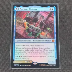 Norman Osborn - 0039 - M - Foil - Marvel's Spider-Man - MTG - NM/M - Image 1