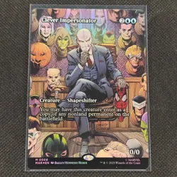 Clever Impersonator - 0008 - M - Borderless - Foil - MTG - NM/M - Image 1