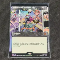 Behold The Sinister Six! - 0221 - M - Borderless - Foil - MTG - NM/M - Image 1