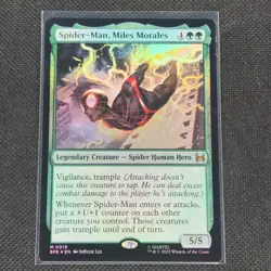 Spider-Man, Miles Morales - 0018 - M - Foil - MTG - NM/M - Image 1