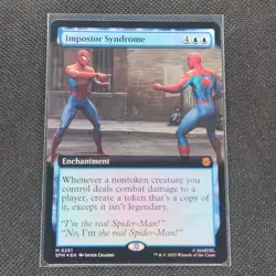 Imposter Syndrome - 0251 - M - Extended - Foil - Marvels Spider-Man - MTG - NM/M - Image 1