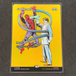 Counterspell - 0009 - M - Borderless - Foil - Marvel's Spider-Man - MTG - NM/M - Image 1