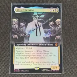 Mister Negative - 0274 - M - Extended - Foil - Marvel's Spider-Man - MTG - NM/M - Image 1