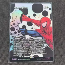 Comeuppance - 0001 - M - Borderless - Foil - Marvel's Spider-Man - MTG - NM/M - Image 1