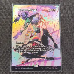 Relentless Assault - 0025 - M - Borderless - Foil - MTG - NM/M - Image 1