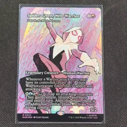 Spider-Gwen, Web-Warrior - 0024 - M - Borderless - Foil - MTG - NM/M - Image 1