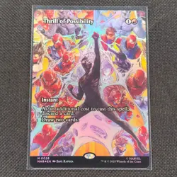 Thrill Of Possibility - 0028 - M - Borderless - Foil - Spider-Man - MTG - NM/M - Image 1