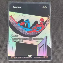Reprieve - 0005 - M - Borderless - Foil - Marvel's Spider-Man - MTG - NM/M - Image 1