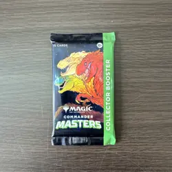 4x Commander Masters Collector Booster Pack Magic The Gathering New Sealed MTG - Image 3