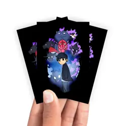 Shadow Monarchs Chibi Card Sleeves - | Solo Leveling | Yugioh | MTG | Pokemon - Image 1