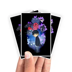 Shadow Monarchs Chibi Card Sleeves - | Solo Leveling | Yugioh | MTG | Pokemon - Image 2