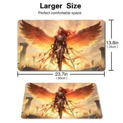 Aurelia, Angel Warrior - Board Game MTG Playmat Mousepad Playmat of TCG CCG - Image 2