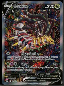 2022 Pokemon SWSH Lost Origin #186 FA Giratina V - Image 1