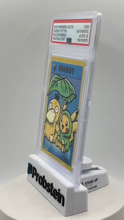 Cookie Cutter Signed Sketched 2023 Pokemon CLB Water Energy PSA/DNA AUTO 10 - Image 2