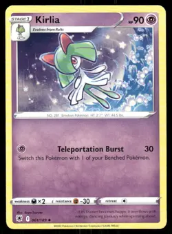 Pokemon TCG Kirlia Kirlia Uncommon Regular - Image 1