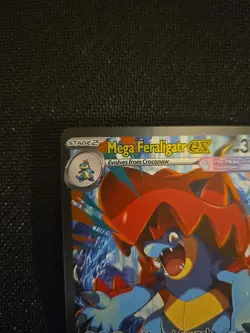 Pokemon TCG Mega Feraligatr EX 274/217 Full Art SIR English Ascended Heroes - Image 2