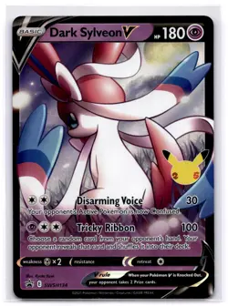 DARK SYLVEON V SWSH134 HOLO PROMO SWORD & SHIELD PROMO POKEMON NEAR MINT - Image 1