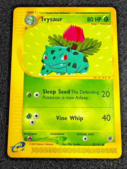 Ivysaur Pokemon Vintage Expedition Base Set 82/165 - Image 1