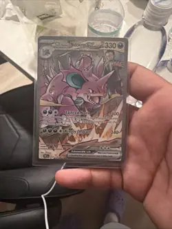 Pokemon TCG Team Rockets Nidoking EX 233/182 Destined Rivals - Image 1