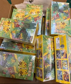 Pokemon TCG Simplified Chinese Collect 151C 4.0 Gather Slim Booster Box Sealed - Image 2