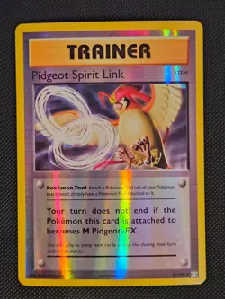 PIDGEOT SPIRIT LINK 81/108 UC EVOLUTIONS POKEMON REVERSE HOLO NM/M 2016 - Image 1