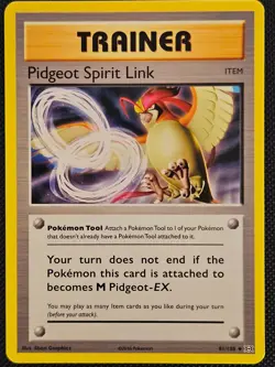 PIDGEOT SPIRIT LINK 81/108 UC EVOLUTIONS POKEMON NM/M 2016 - Image 1