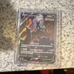 Pokemon Umbreon V Evolving Skies 189/203 Ultra Rare Holo Full Art 200 HP Card - Image 1