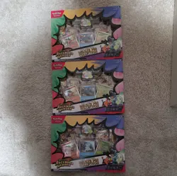 Pokemon TCG Ascended Heroes First Partners Deluxe Pin Collection Box 3x new - Image 1