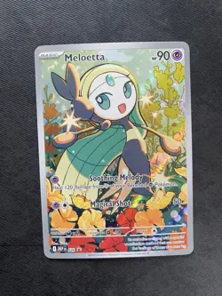Meloetta MEP 026 - Illustration Rare Black Star Promo - Pokemon TCG - NM - Image 1
