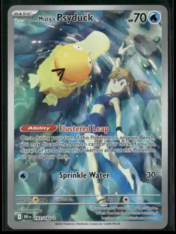 2025 Pokemon Destined Rivals Misty's Psyduck 193/182 - Image 1